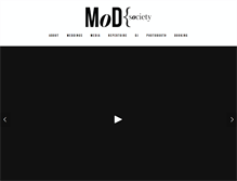 Tablet Screenshot of modsociety.com